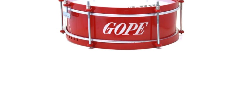 Gope Dida Caixa Tarola Aluminio 10cm x 12 with 6 Lugs VVBAL1012 Red - Image 4