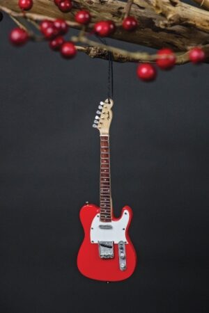 Axe Heaven, 6″ Christmas Ornament, Fender '50s Red Telecaster FT-70043