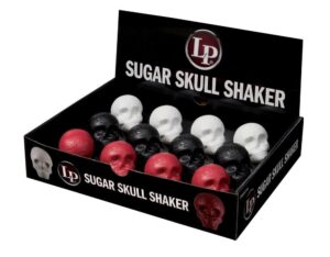 White, Red and Black Skull-Shaped Shaker LP006PK12