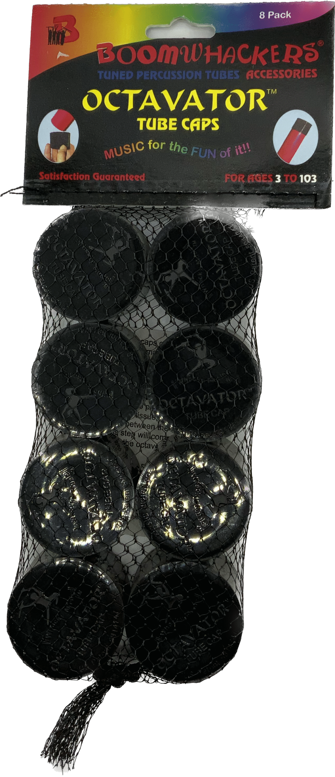 Boomwhackers Octave Caps (for 8 Tubes) OC8G