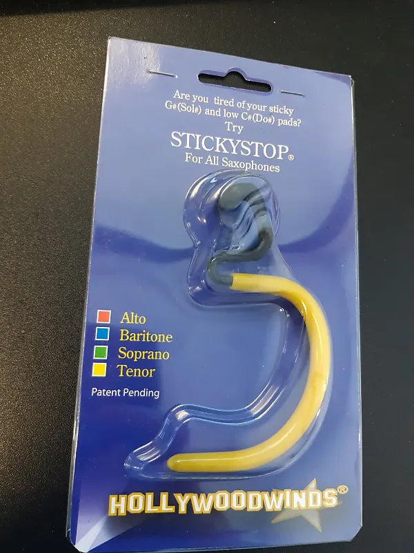 Sticky Stop for Soprano Saxophone